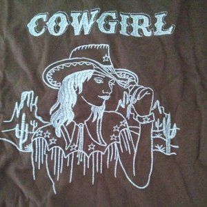 Cowgirl crop top